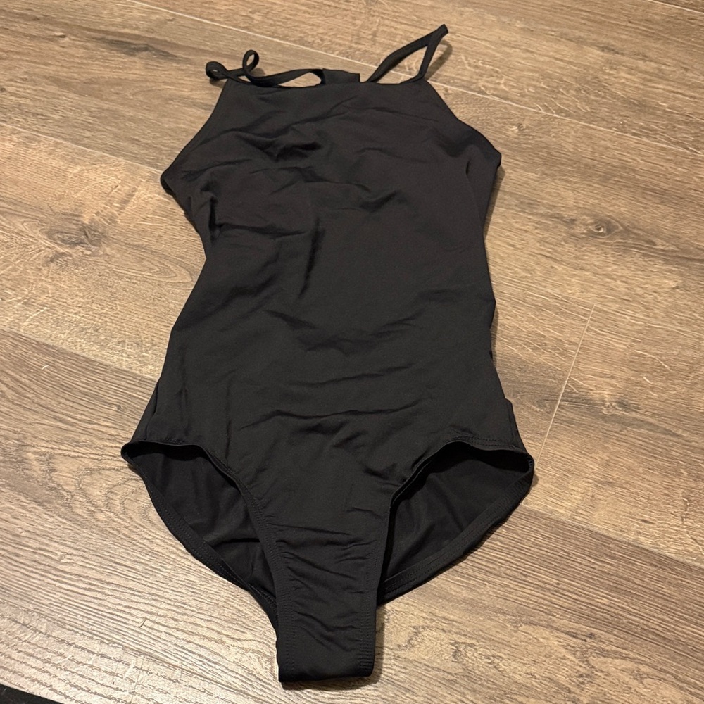 Black leotard BalTogs